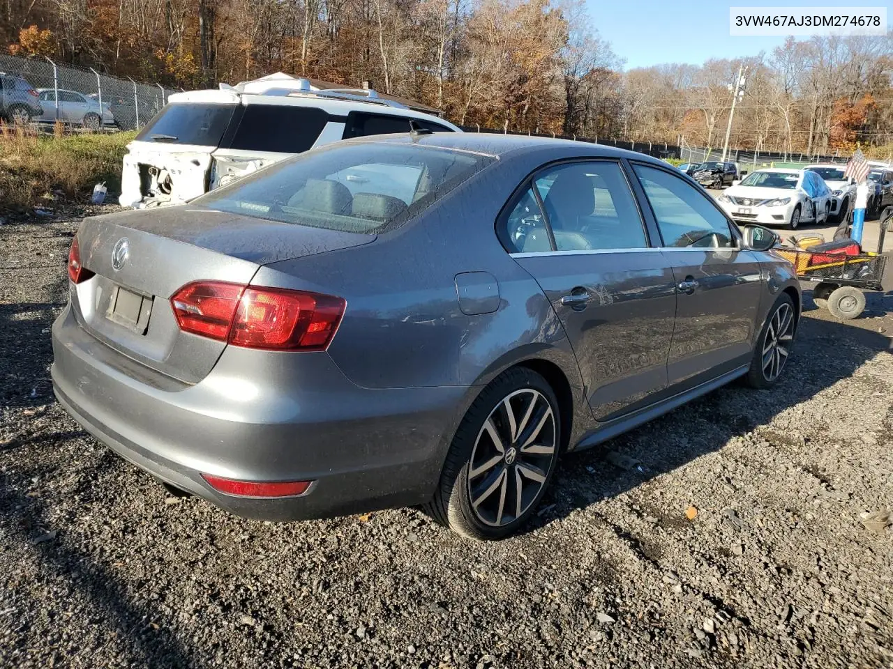 3VW467AJ3DM274678 2013 Volkswagen Jetta Gli