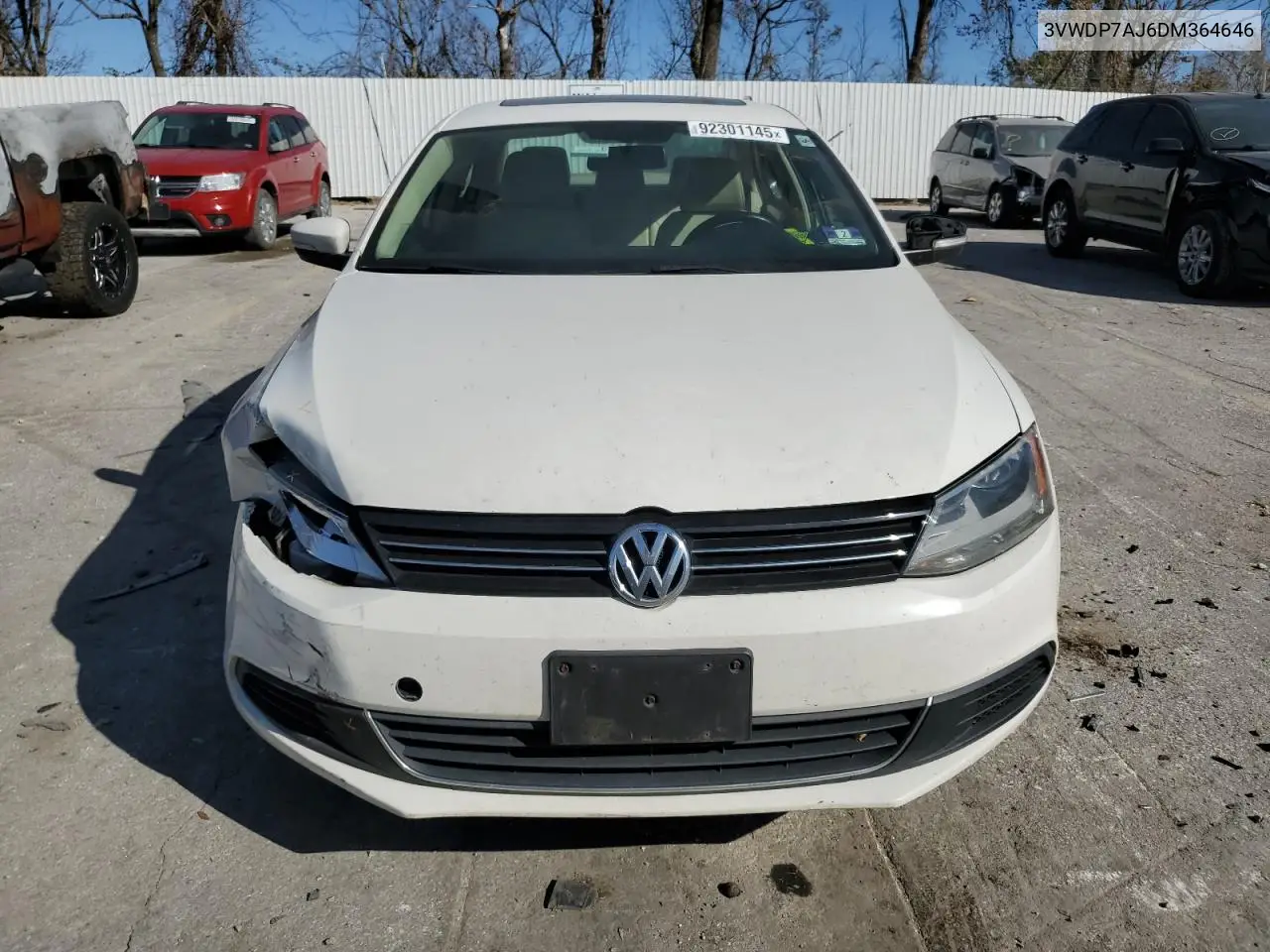 3VWDP7AJ6DM364646 2013 Volkswagen Jetta Se