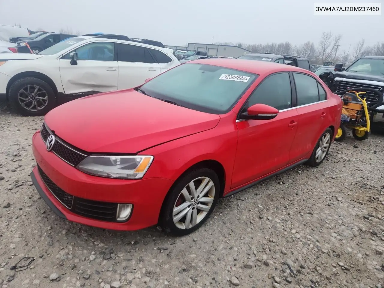 3VW4A7AJ2DM237460 2013 Volkswagen Jetta Gli