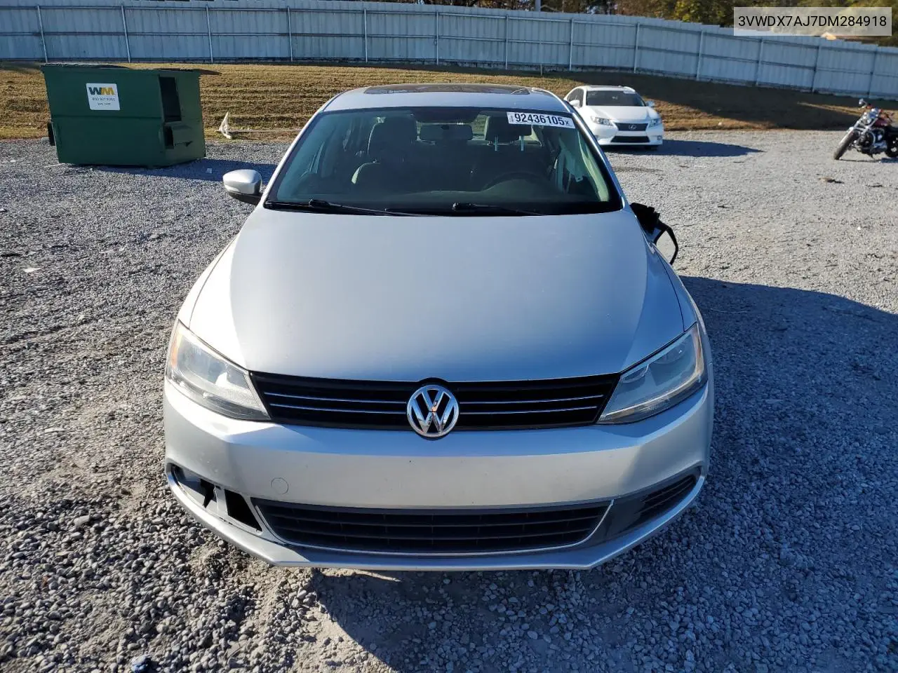 3VWDX7AJ7DM284918 2013 Volkswagen Jetta Se