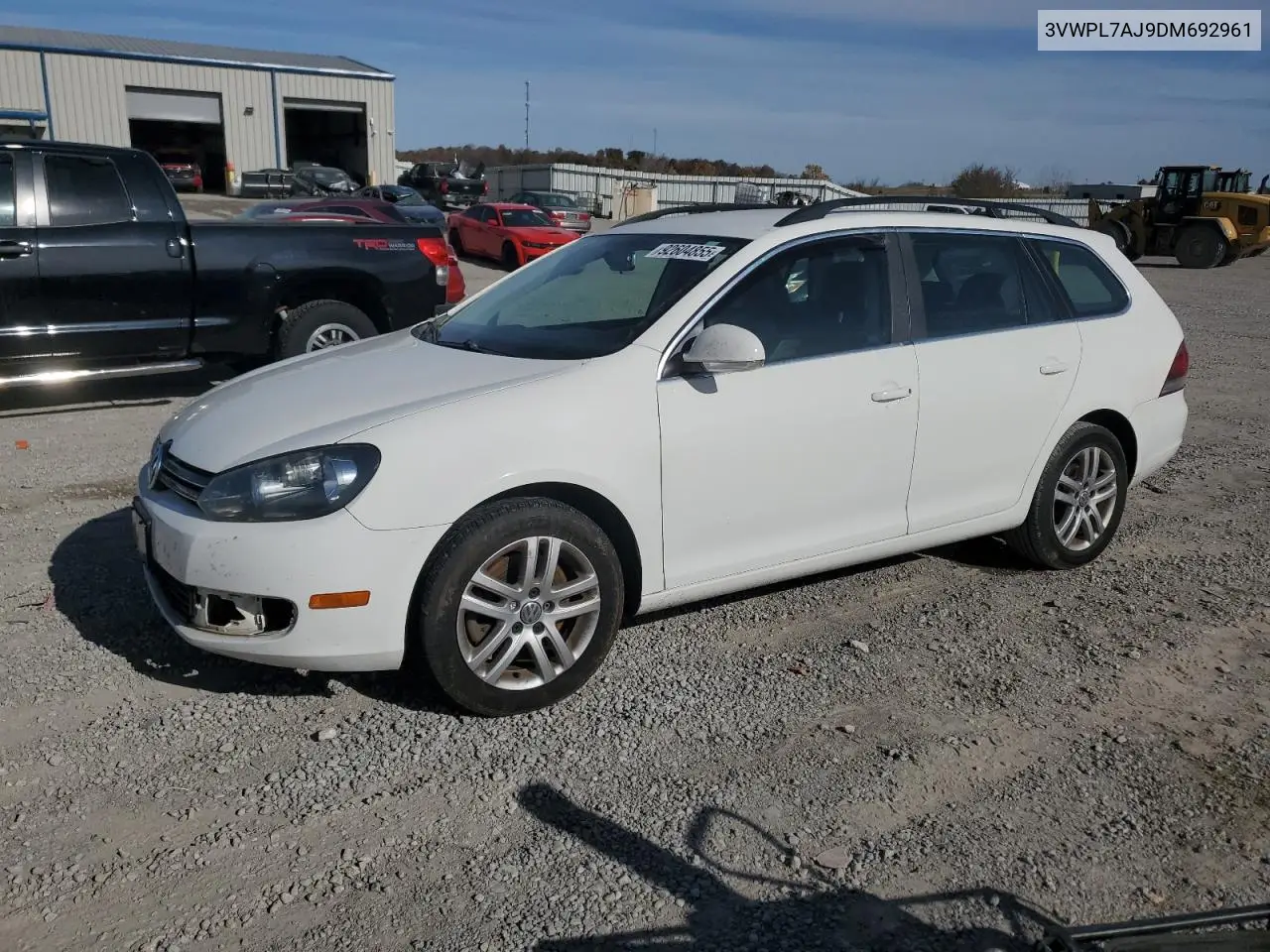 3VWPL7AJ9DM692961 2013 Volkswagen Jetta Tdi