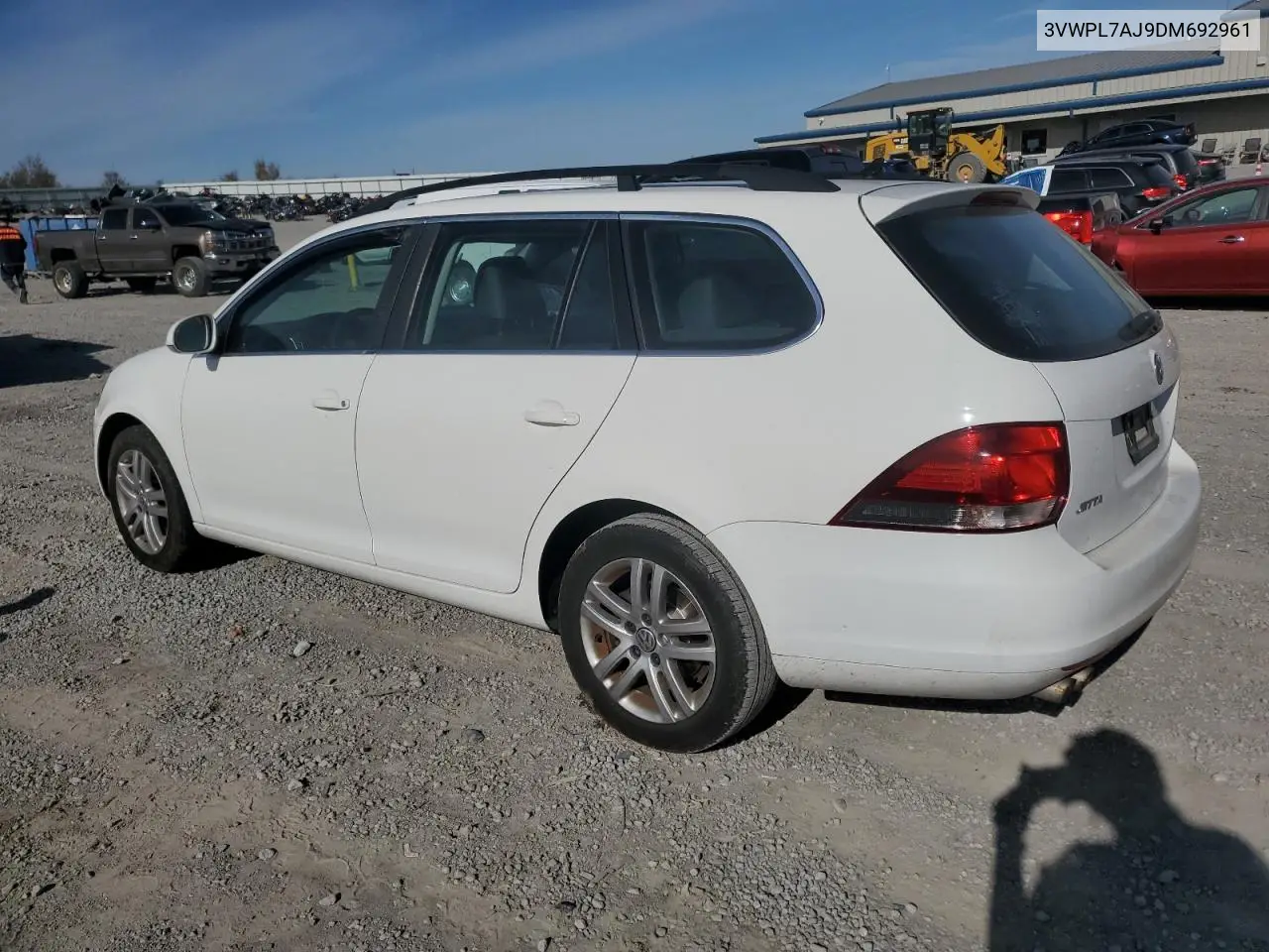 3VWPL7AJ9DM692961 2013 Volkswagen Jetta Tdi