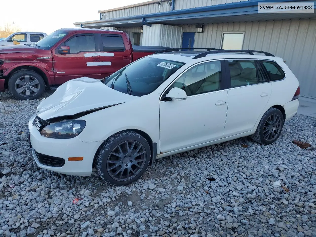 3VWPL7AJ5DM691838 2013 Volkswagen Jetta Tdi