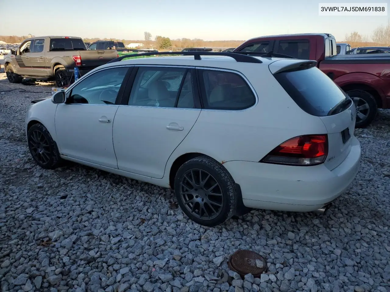 3VWPL7AJ5DM691838 2013 Volkswagen Jetta Tdi