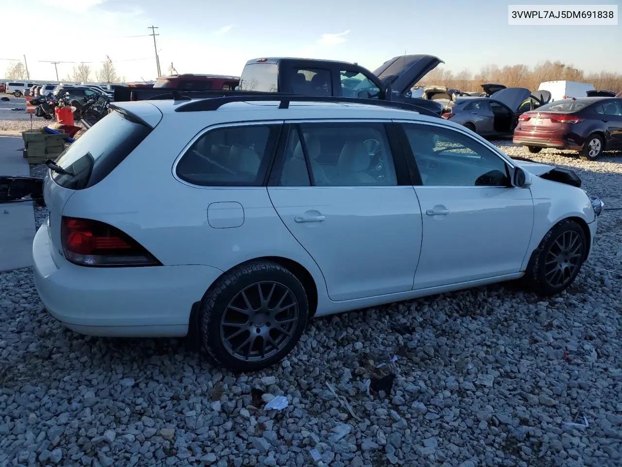 3VWPL7AJ5DM691838 2013 Volkswagen Jetta Tdi
