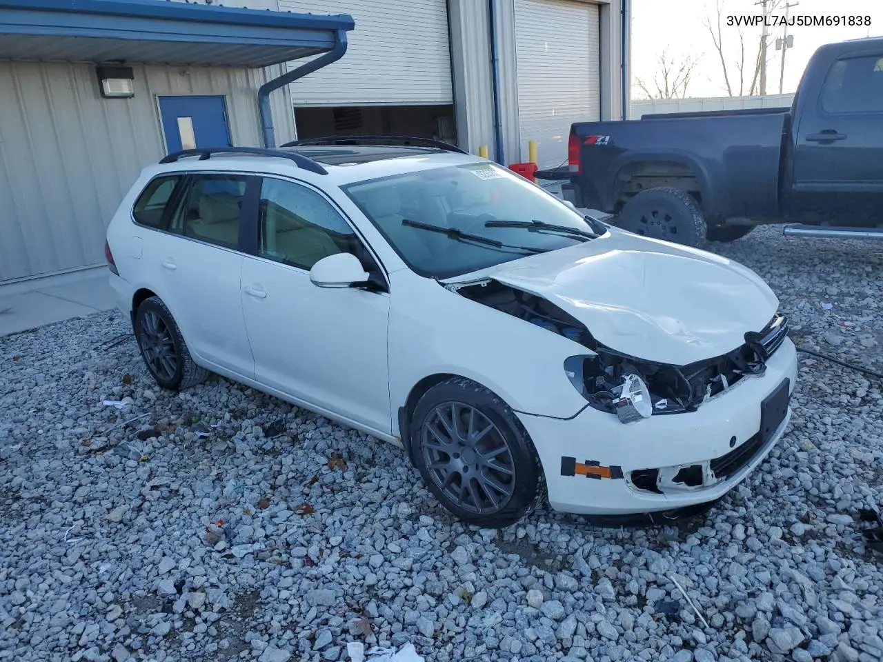 3VWPL7AJ5DM691838 2013 Volkswagen Jetta Tdi