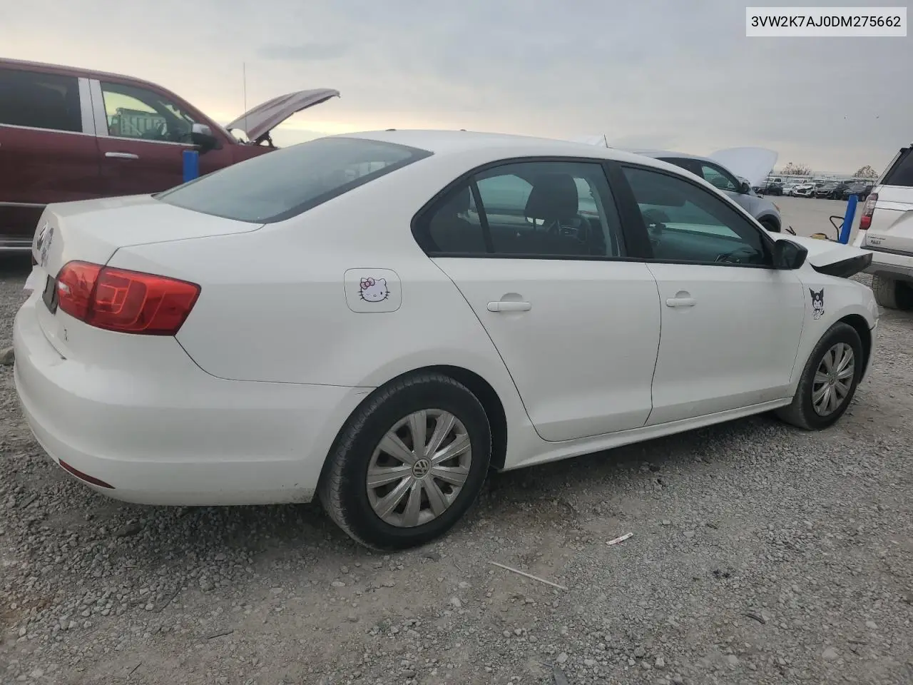 3VW2K7AJ0DM275662 2013 Volkswagen Jetta Base