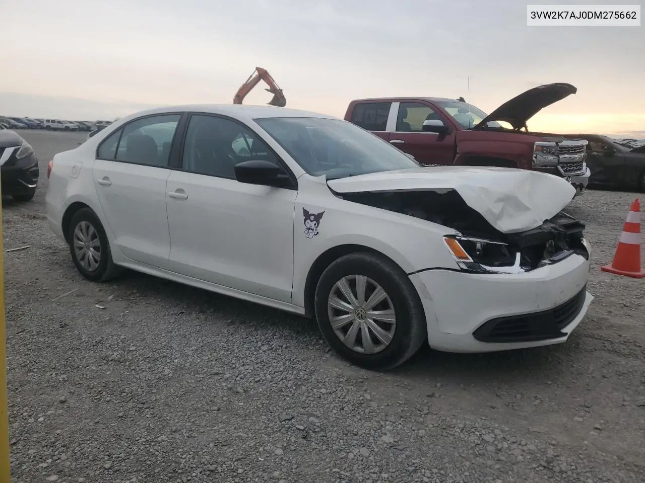 3VW2K7AJ0DM275662 2013 Volkswagen Jetta Base