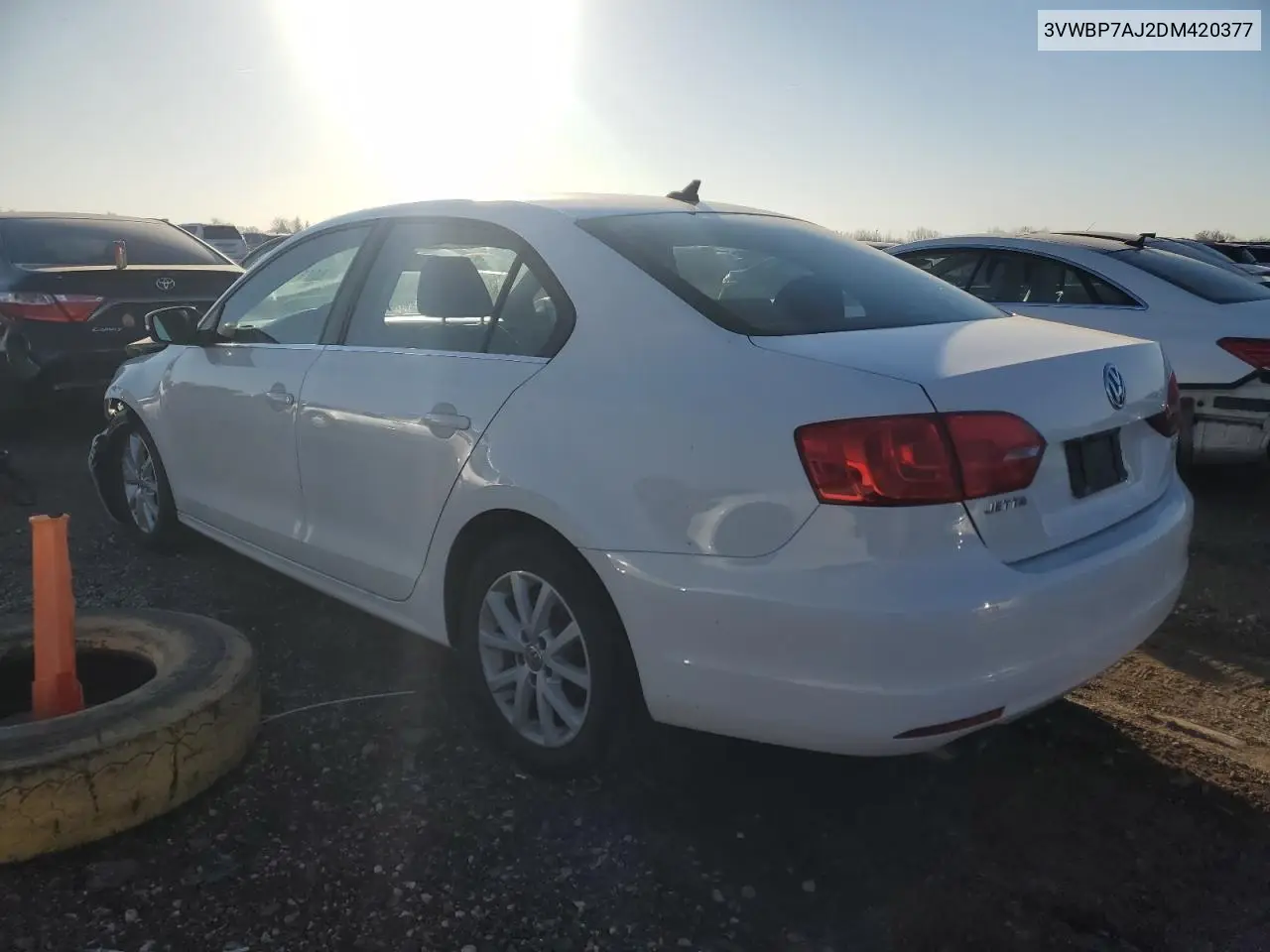 3VWBP7AJ2DM420377 2013 Volkswagen Jetta Se