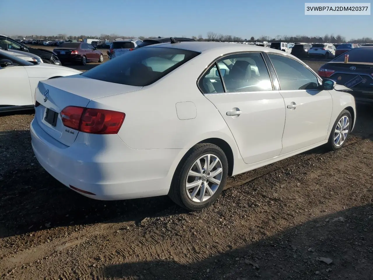 3VWBP7AJ2DM420377 2013 Volkswagen Jetta Se