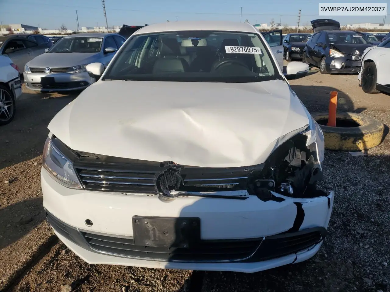 3VWBP7AJ2DM420377 2013 Volkswagen Jetta Se