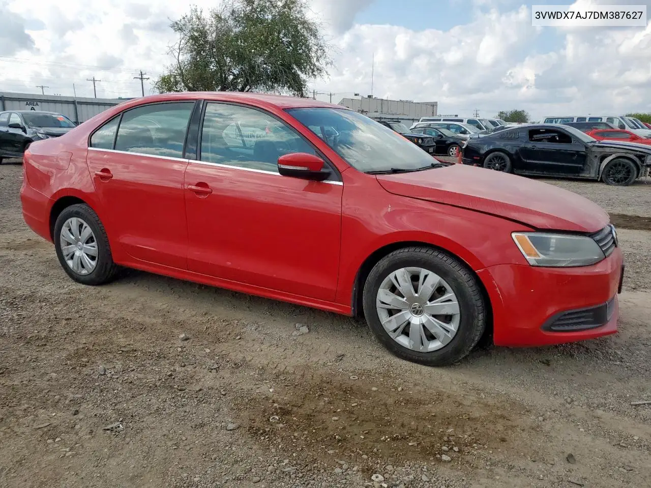 3VWDX7AJ7DM387627 2013 Volkswagen Jetta Se