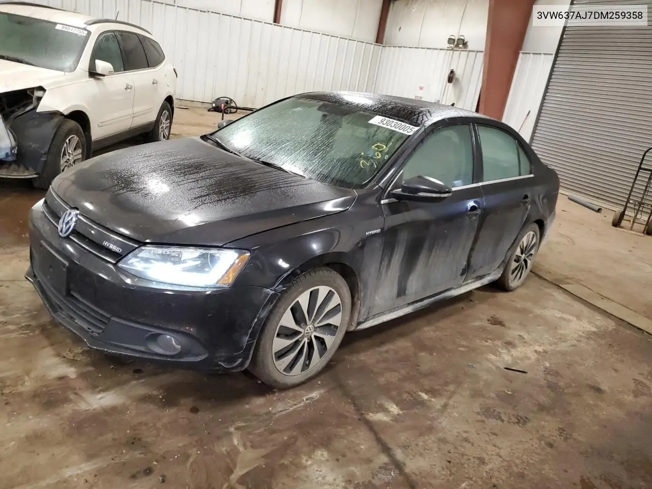 3VW637AJ7DM259358 2013 Volkswagen Jetta Hybrid