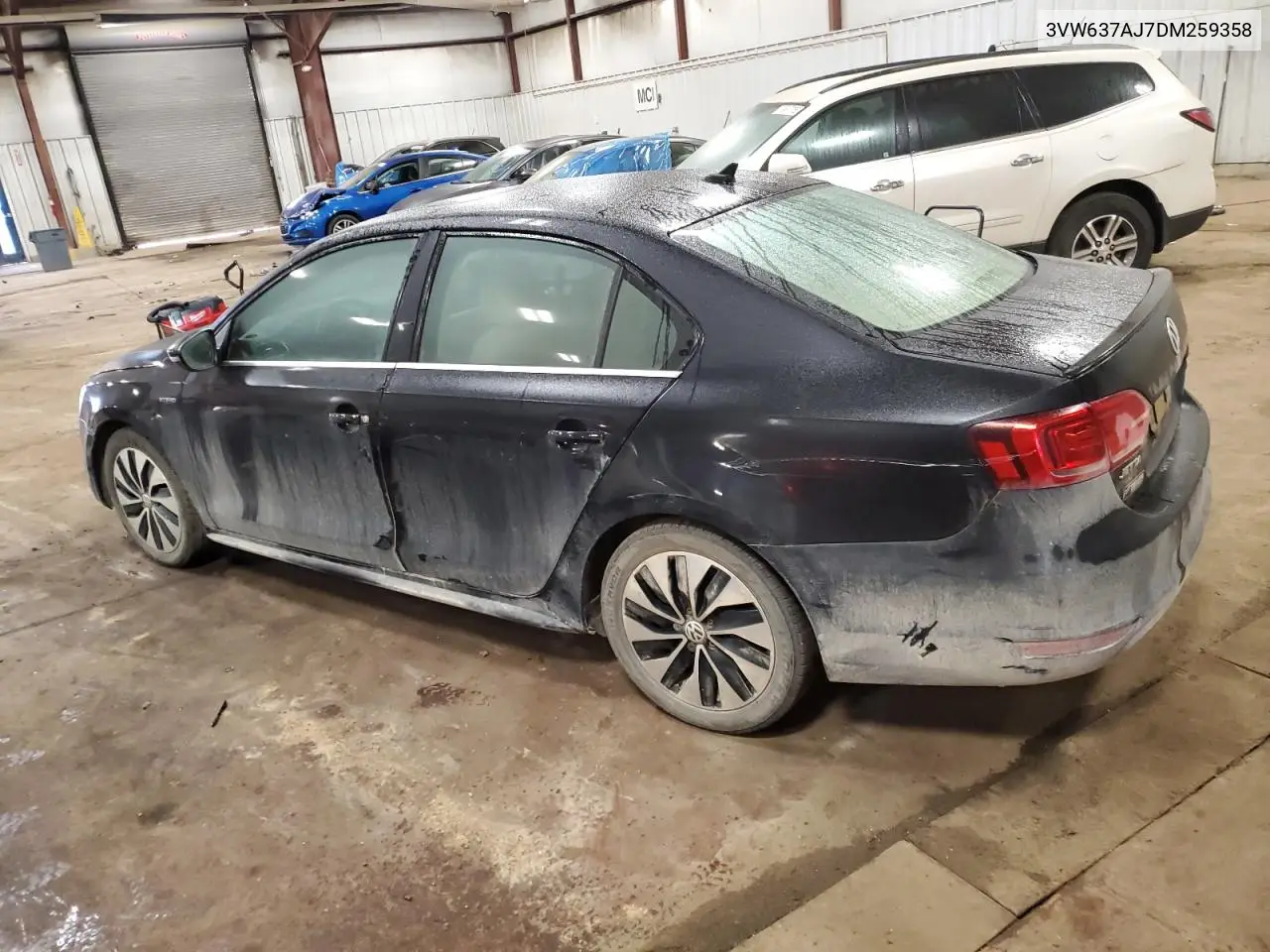 3VW637AJ7DM259358 2013 Volkswagen Jetta Hybrid