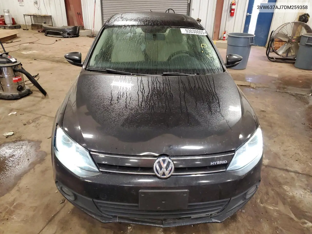 3VW637AJ7DM259358 2013 Volkswagen Jetta Hybrid