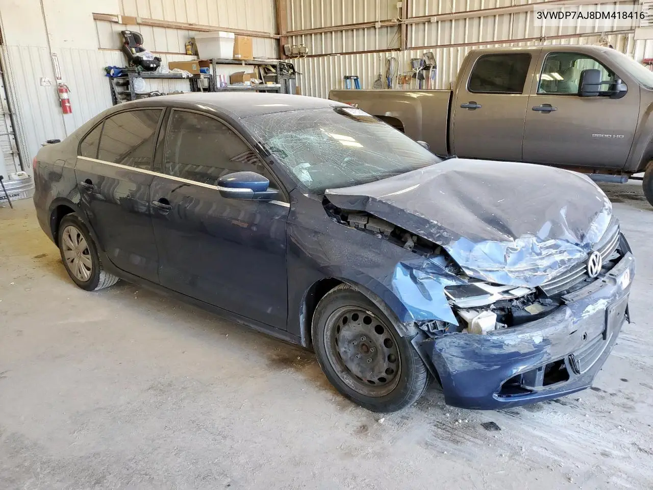 3VWDP7AJ8DM418416 2013 Volkswagen Jetta Se
