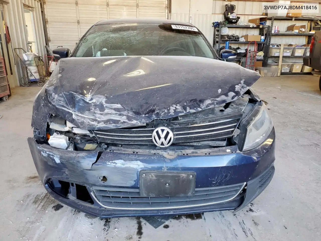 3VWDP7AJ8DM418416 2013 Volkswagen Jetta Se