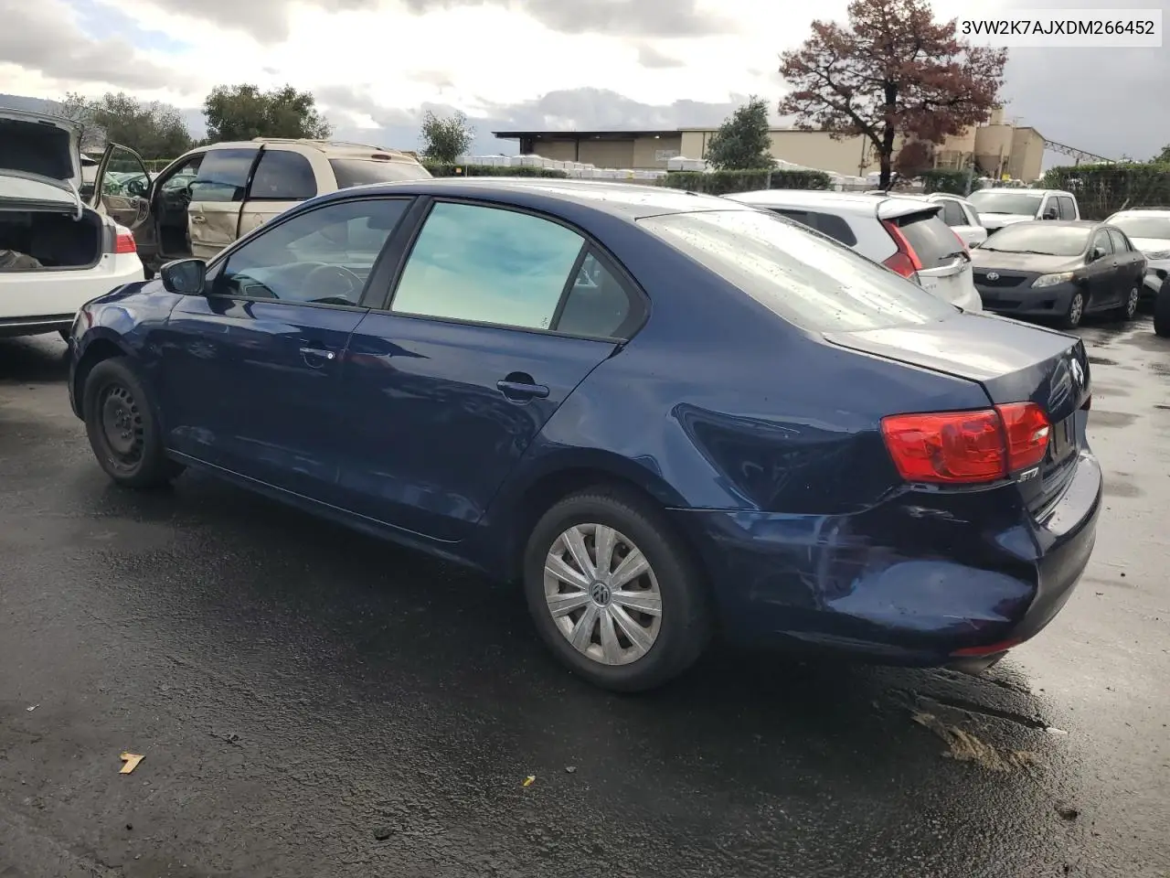 3VW2K7AJXDM266452 2013 Volkswagen Jetta Base