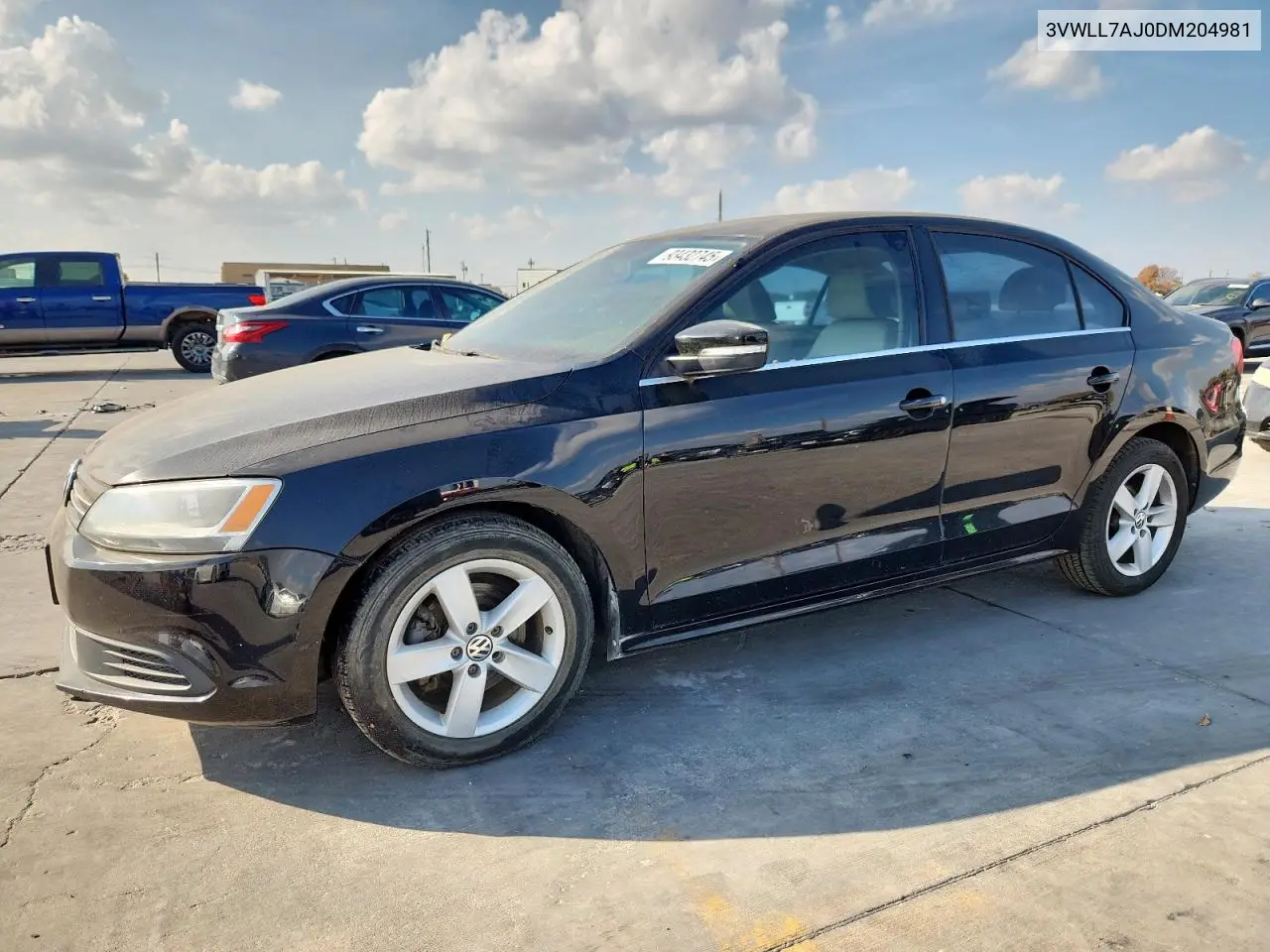 3VWLL7AJ0DM204981 2013 Volkswagen Jetta Tdi