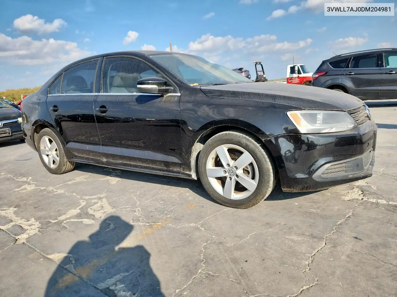 3VWLL7AJ0DM204981 2013 Volkswagen Jetta Tdi