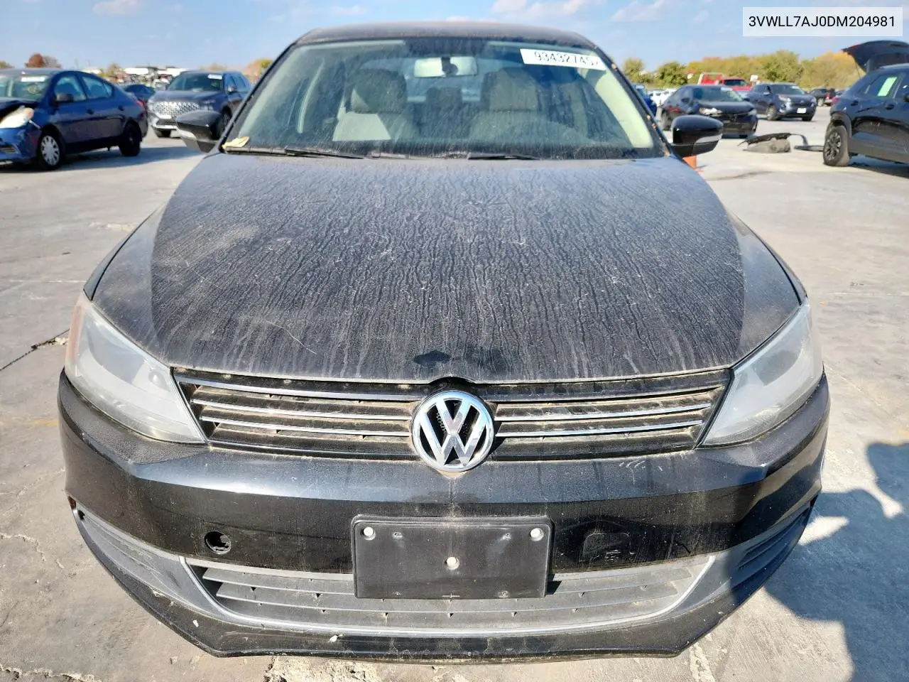 3VWLL7AJ0DM204981 2013 Volkswagen Jetta Tdi