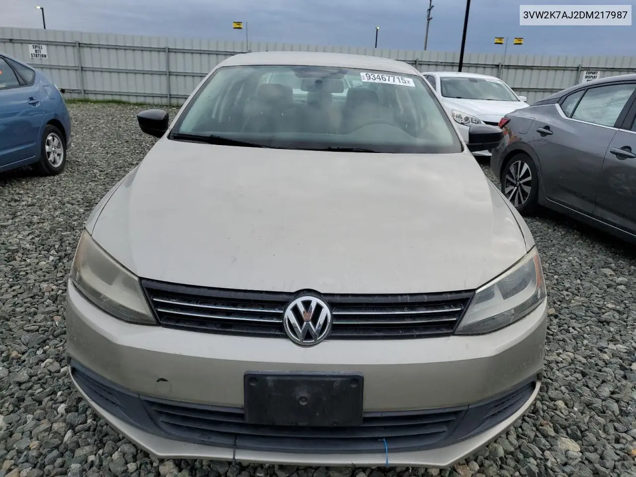 3VW2K7AJ2DM217987 2013 Volkswagen Jetta Base