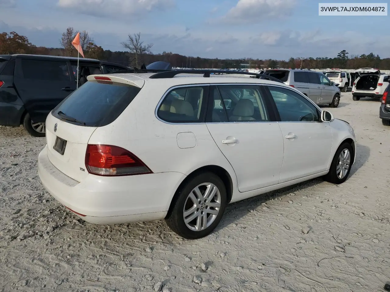 3VWPL7AJXDM604872 2013 Volkswagen Jetta Tdi