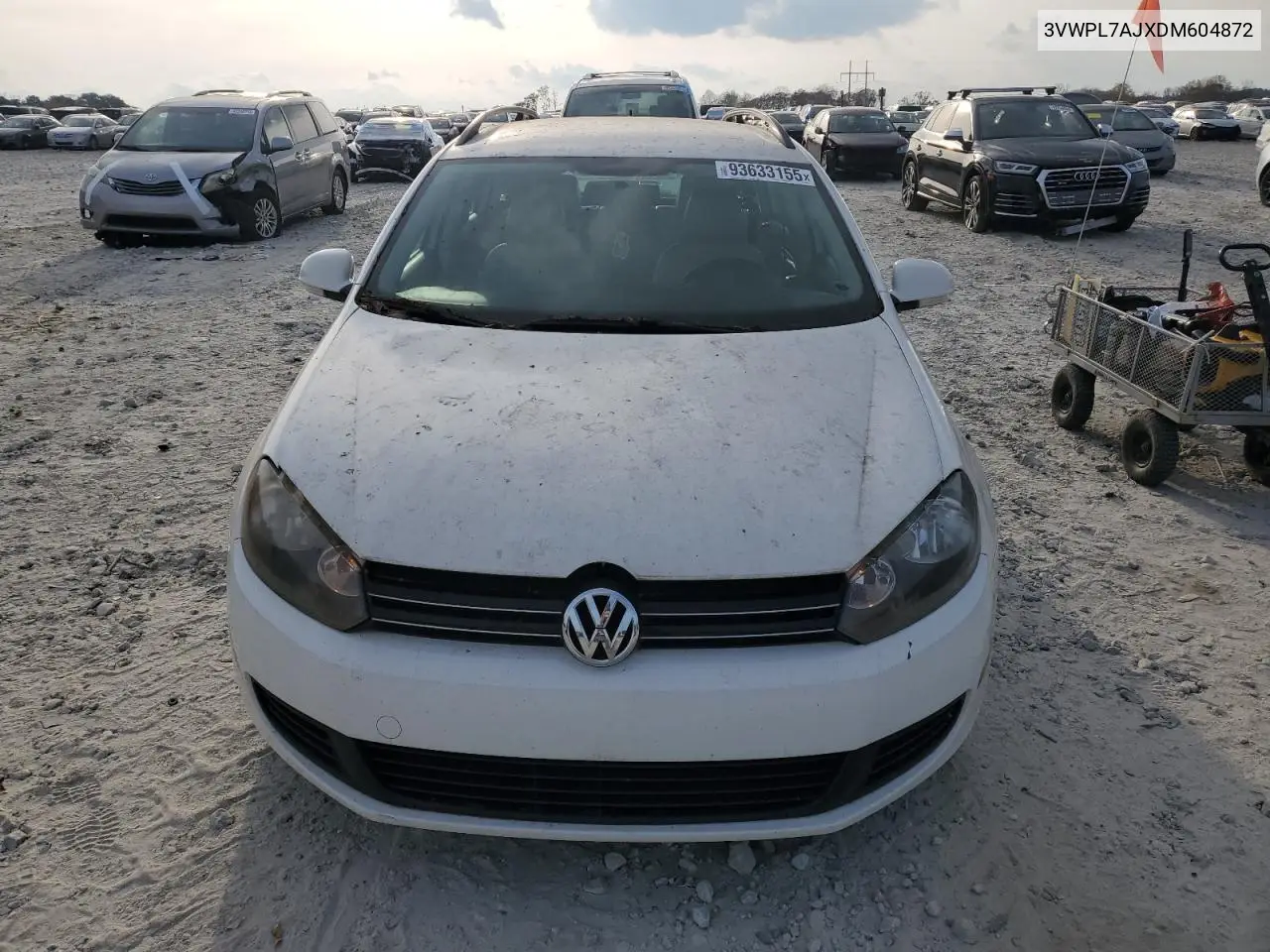 3VWPL7AJXDM604872 2013 Volkswagen Jetta Tdi
