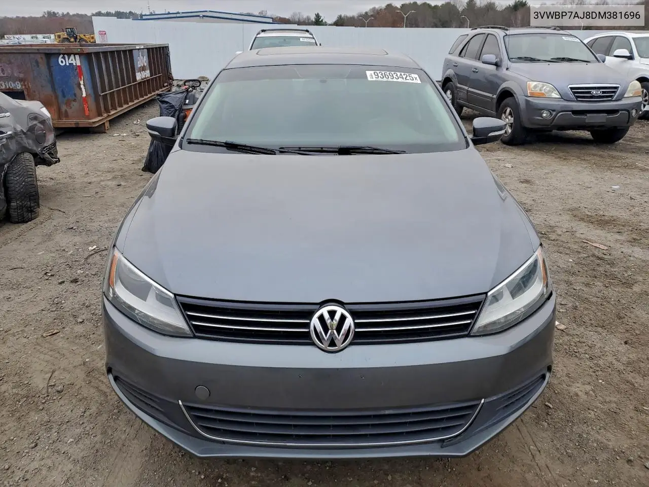 3VWBP7AJ8DM381696 2013 Volkswagen Jetta Se