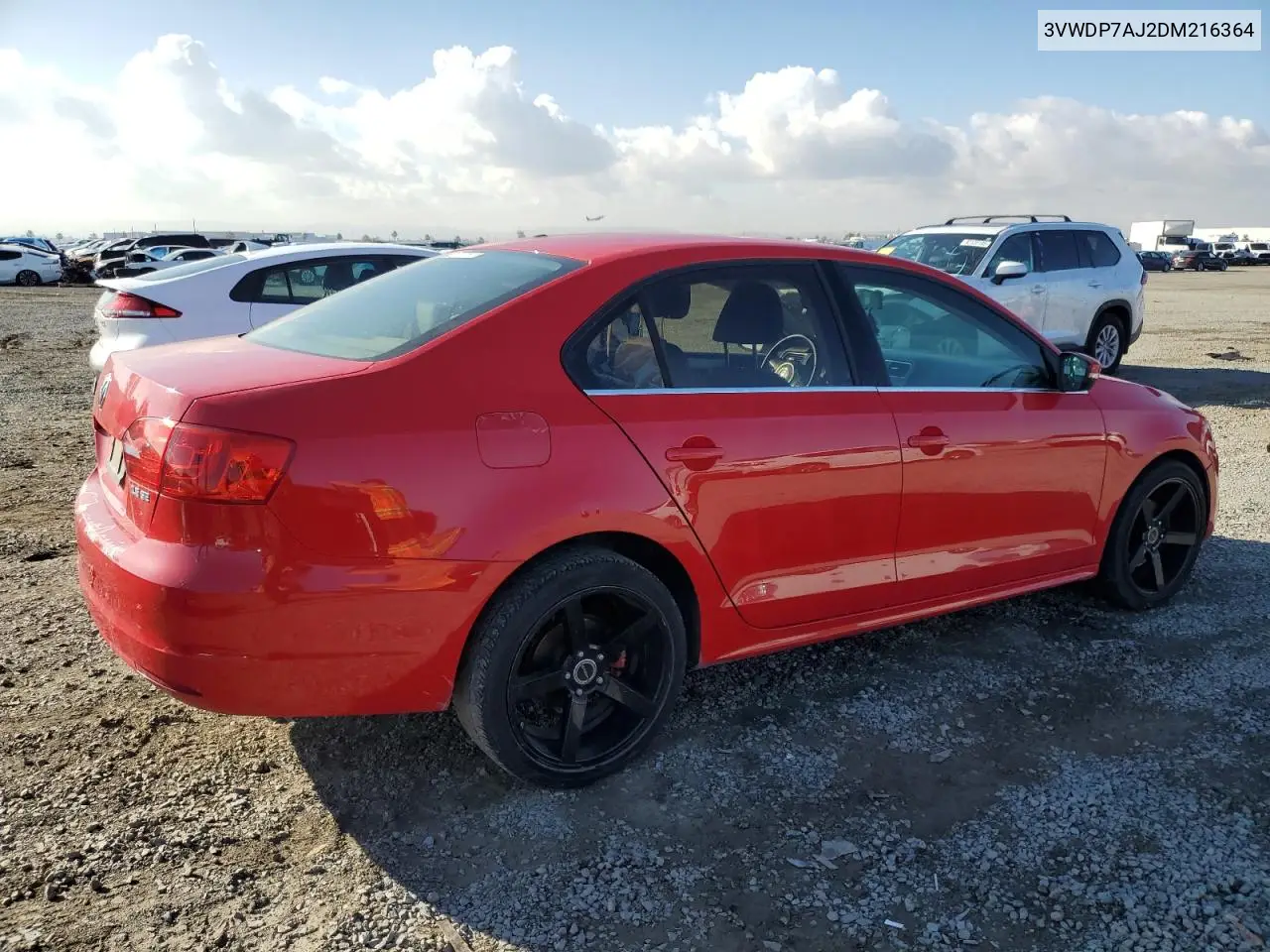 3VWDP7AJ2DM216364 2013 Volkswagen Jetta Se