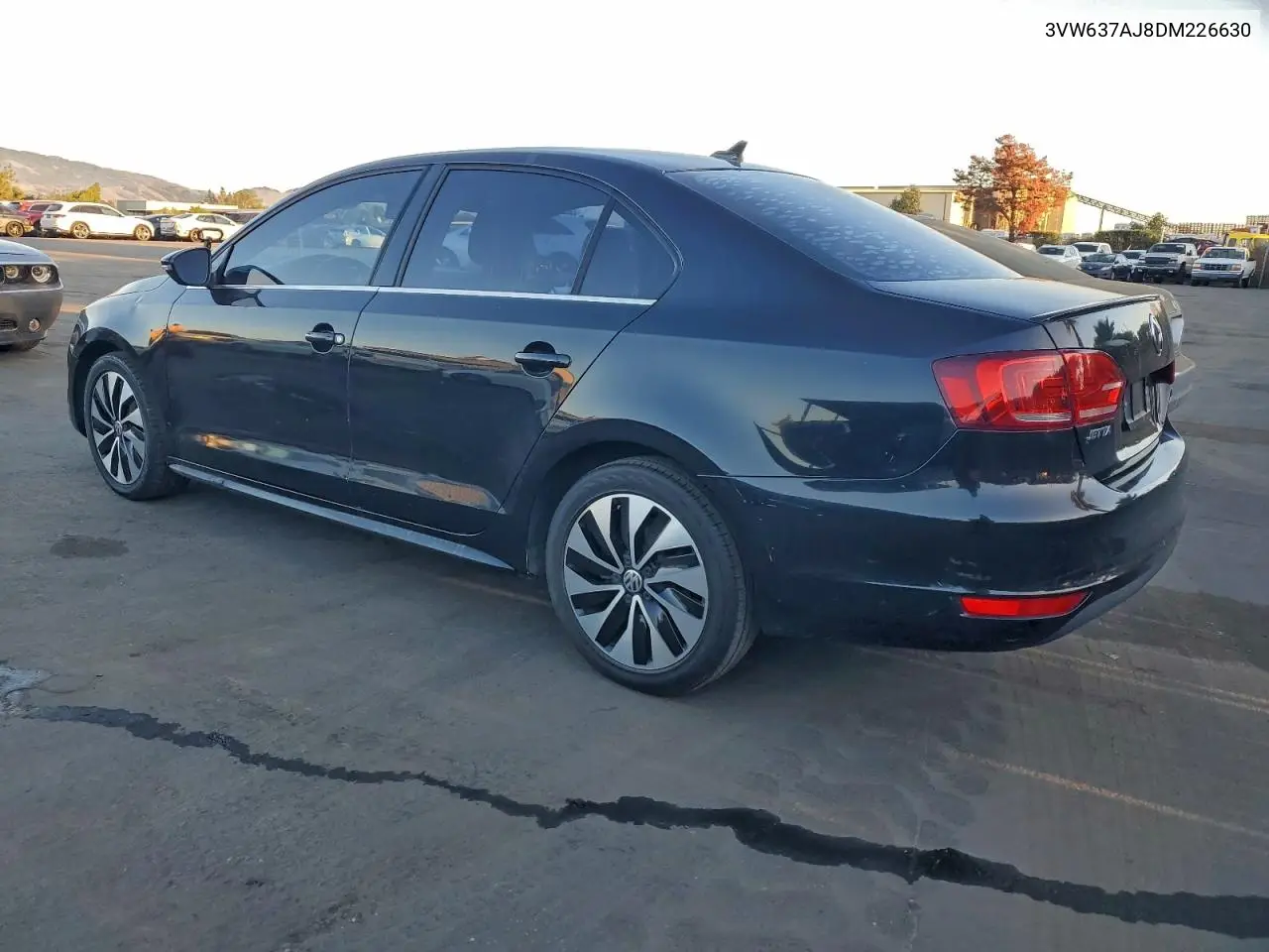 3VW637AJ8DM226630 2013 Volkswagen Jetta Hybrid