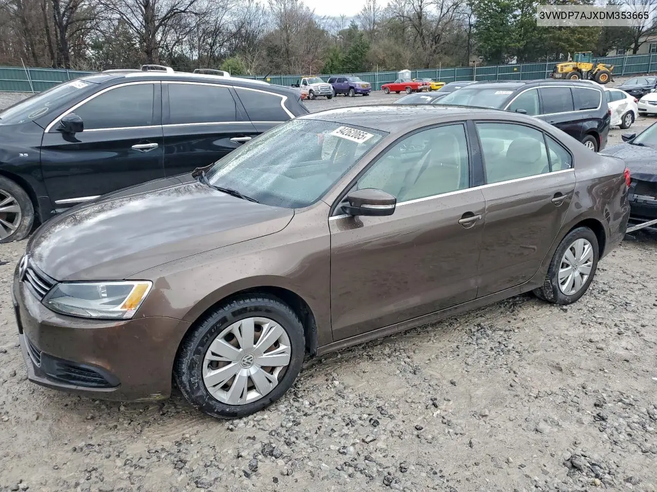 3VWDP7AJXDM353665 2013 Volkswagen Jetta Se