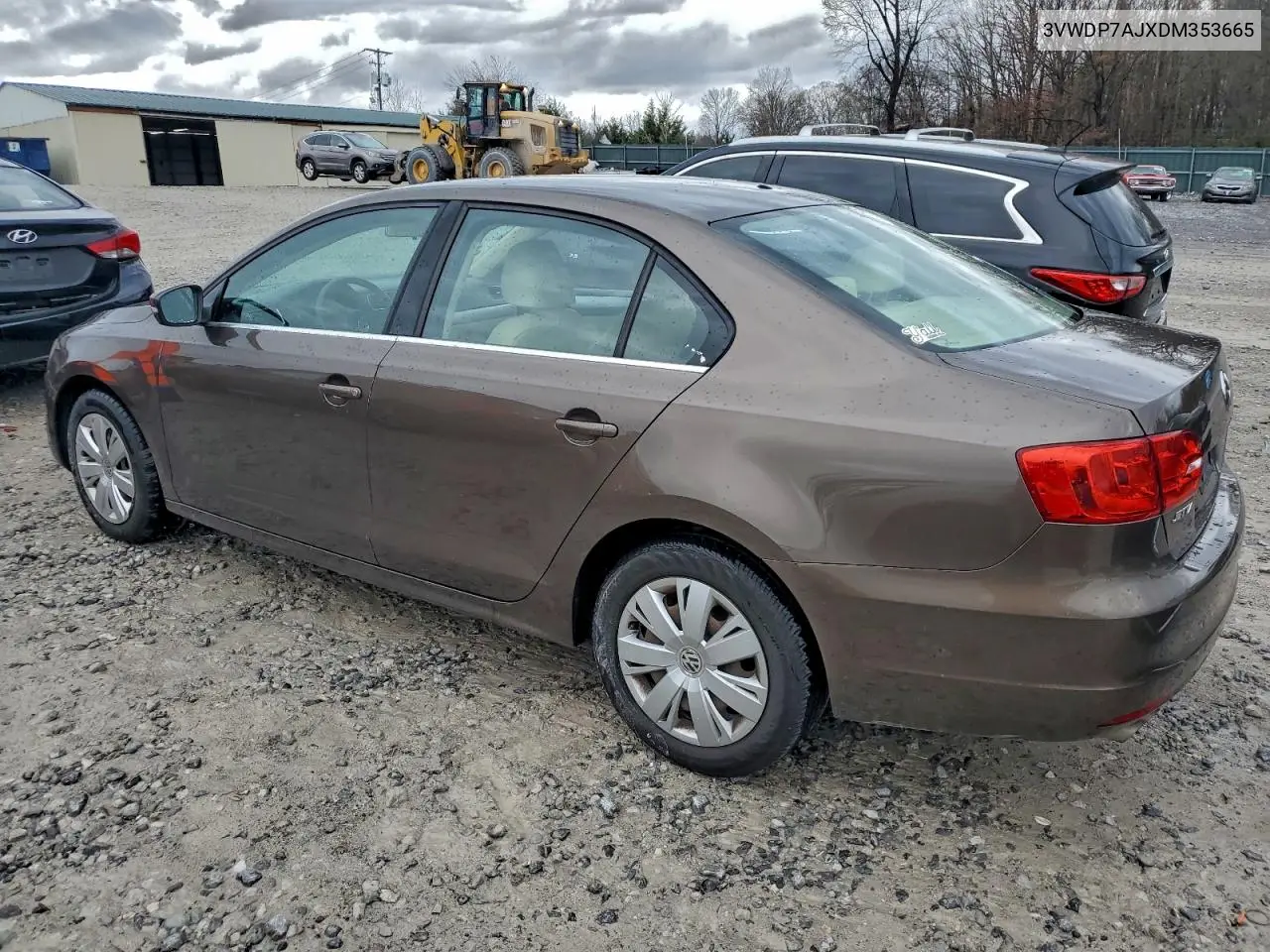 3VWDP7AJXDM353665 2013 Volkswagen Jetta Se