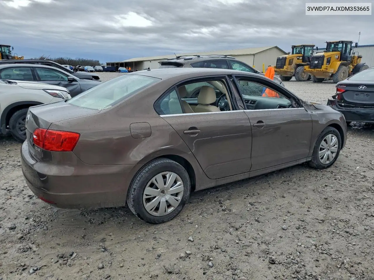 3VWDP7AJXDM353665 2013 Volkswagen Jetta Se