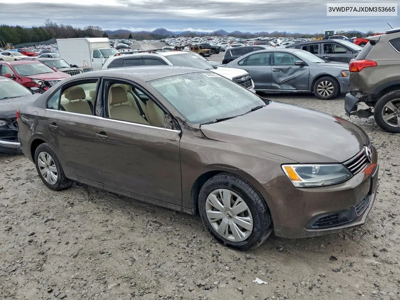3VWDP7AJXDM353665 2013 Volkswagen Jetta Se