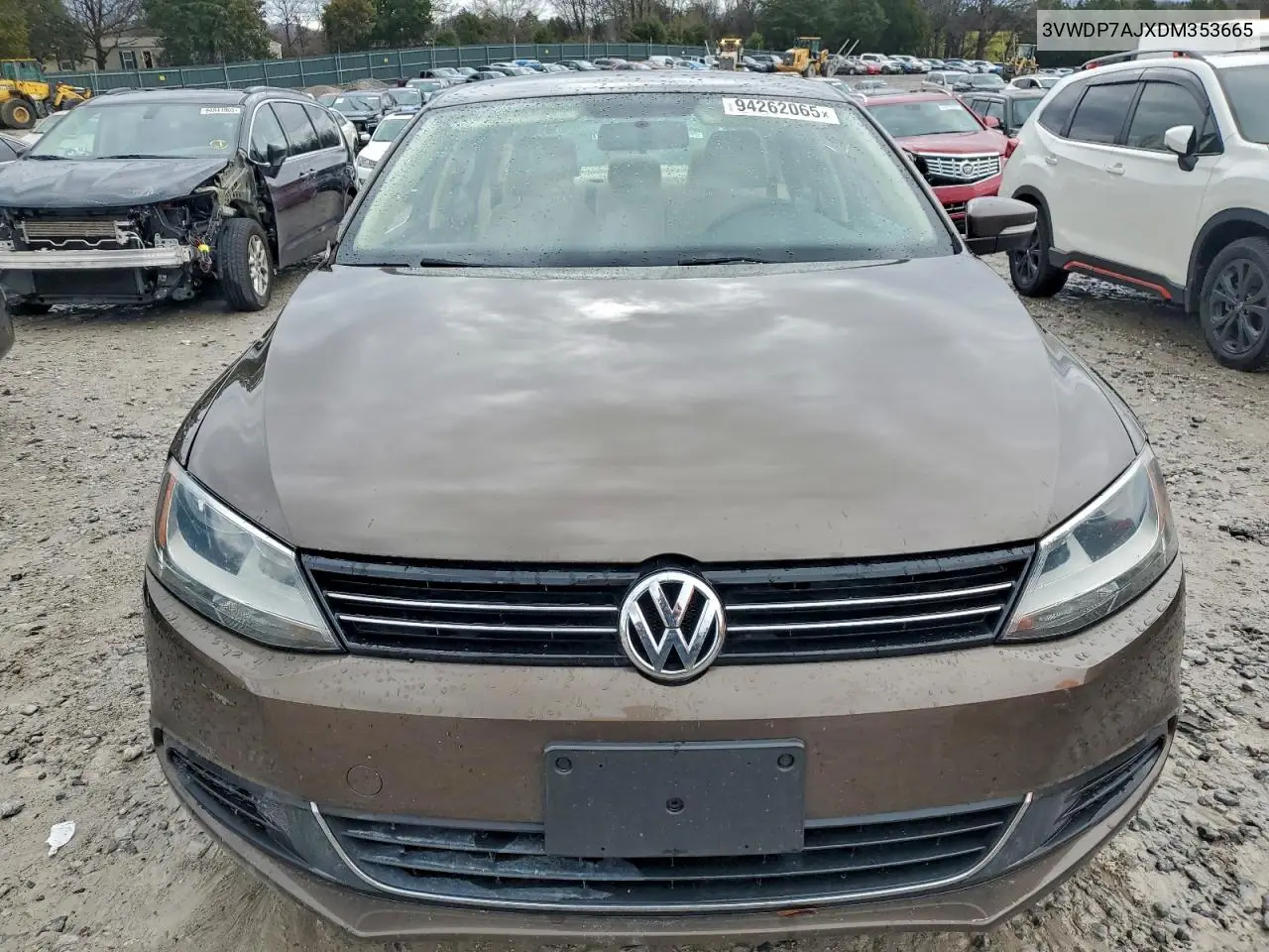 3VWDP7AJXDM353665 2013 Volkswagen Jetta Se