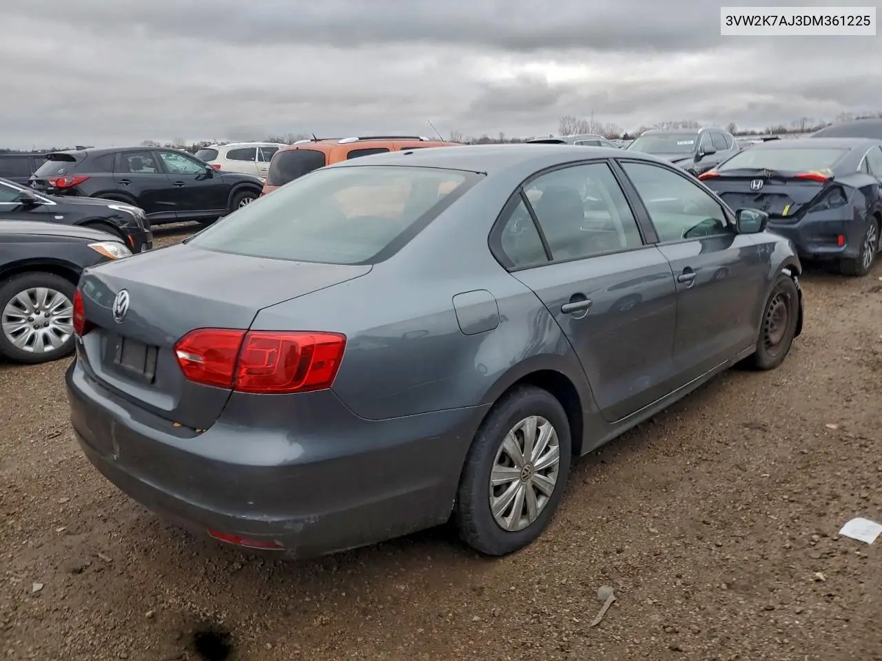 3VW2K7AJ3DM361225 2013 Volkswagen Jetta Base