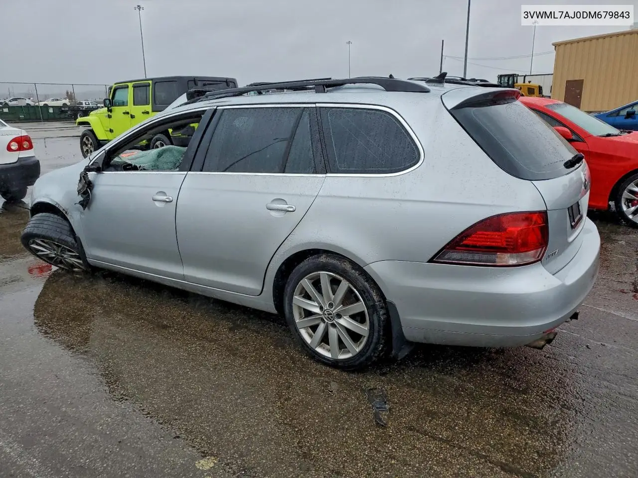 3VWML7AJ0DM679843 2013 Volkswagen Jetta Tdi