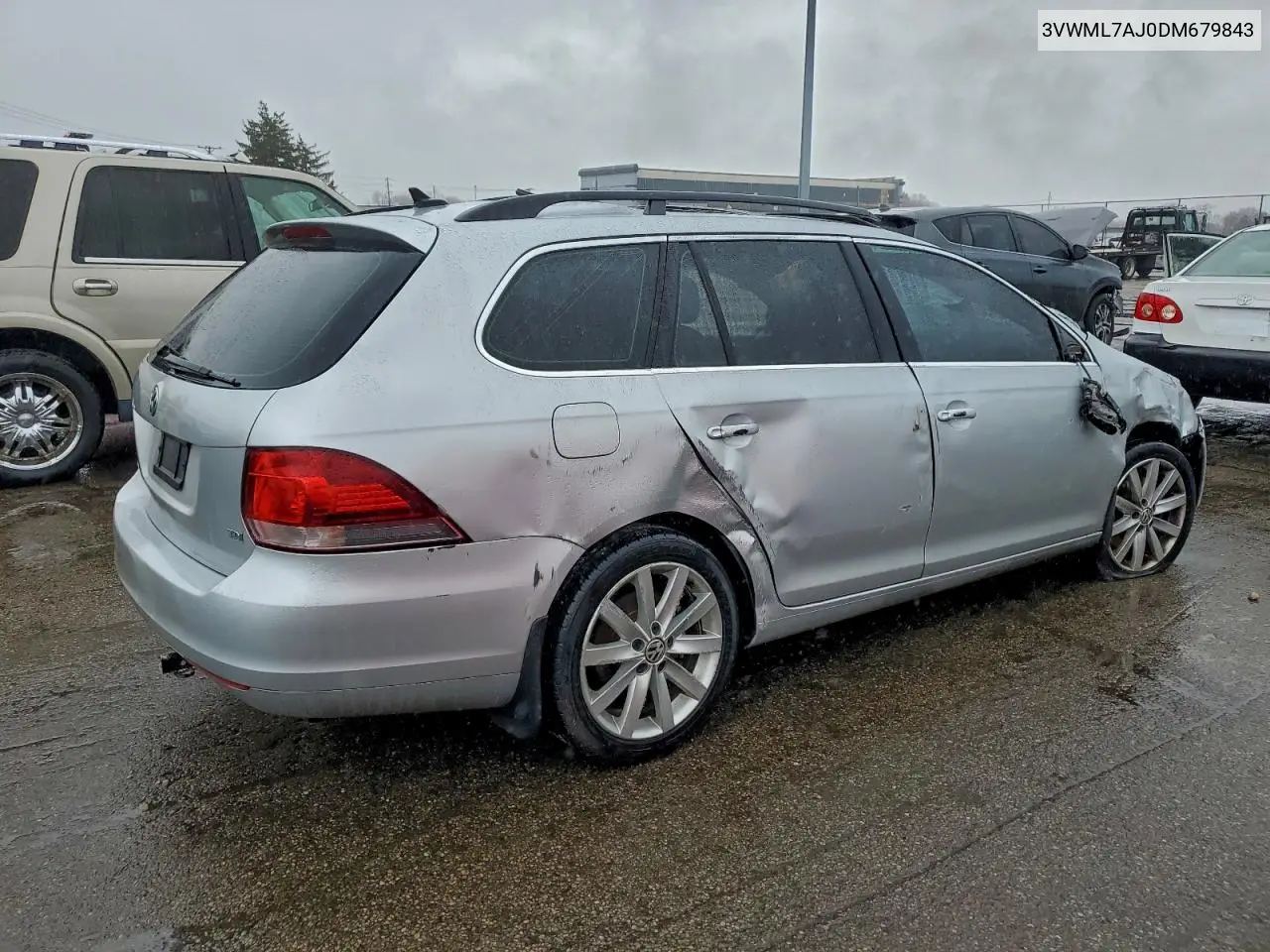 3VWML7AJ0DM679843 2013 Volkswagen Jetta Tdi