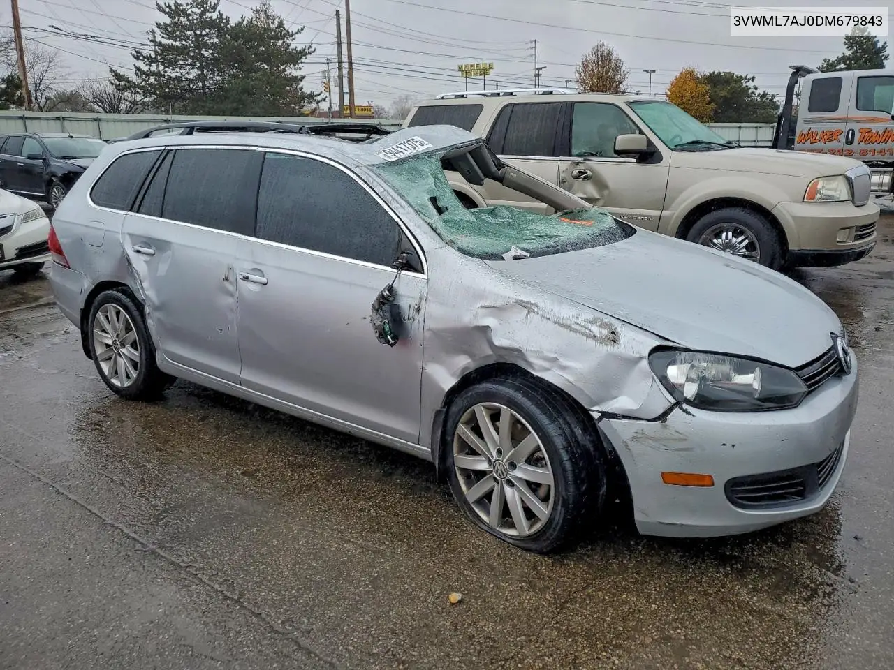 3VWML7AJ0DM679843 2013 Volkswagen Jetta Tdi