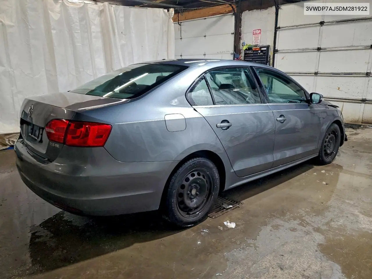 3VWDP7AJ5DM281922 2013 Volkswagen Jetta Se