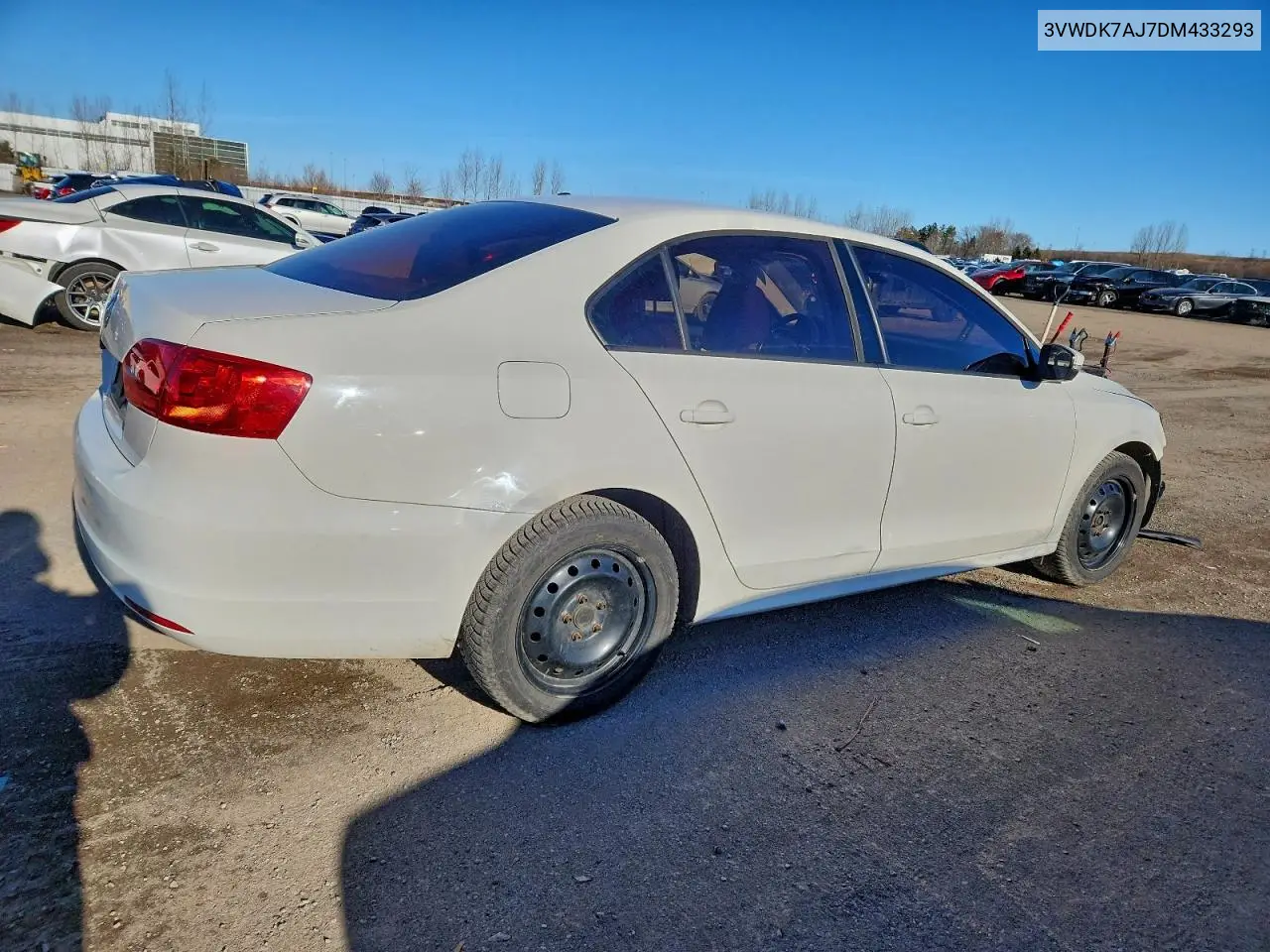 3VWDK7AJ7DM433293 2013 Volkswagen Jetta Se