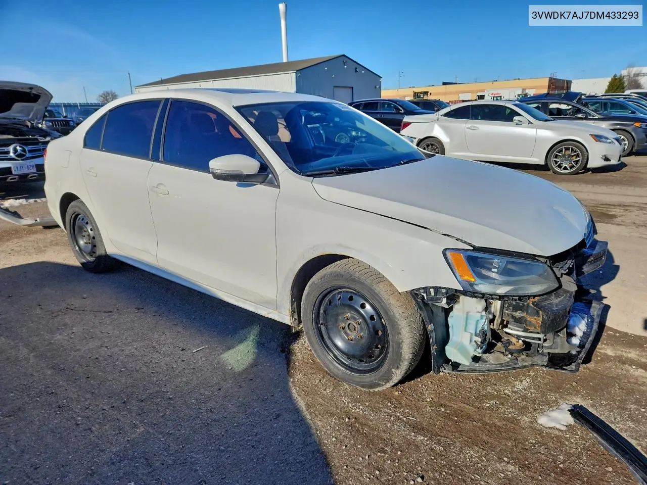 3VWDK7AJ7DM433293 2013 Volkswagen Jetta Se
