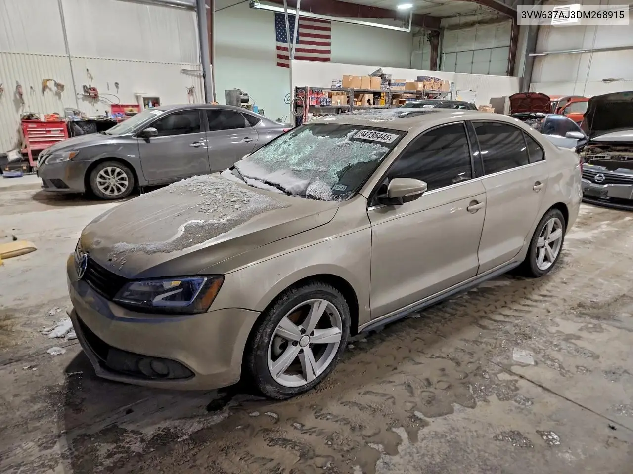 3VW637AJ3DM268915 2013 Volkswagen Jetta Hybrid