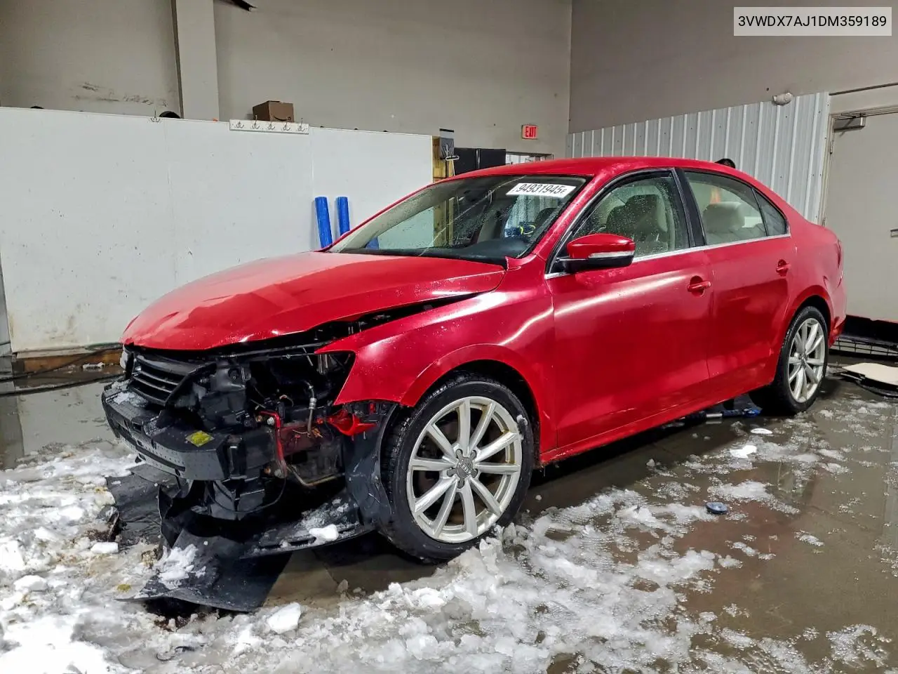 3VWDX7AJ1DM359189 2013 Volkswagen Jetta Se