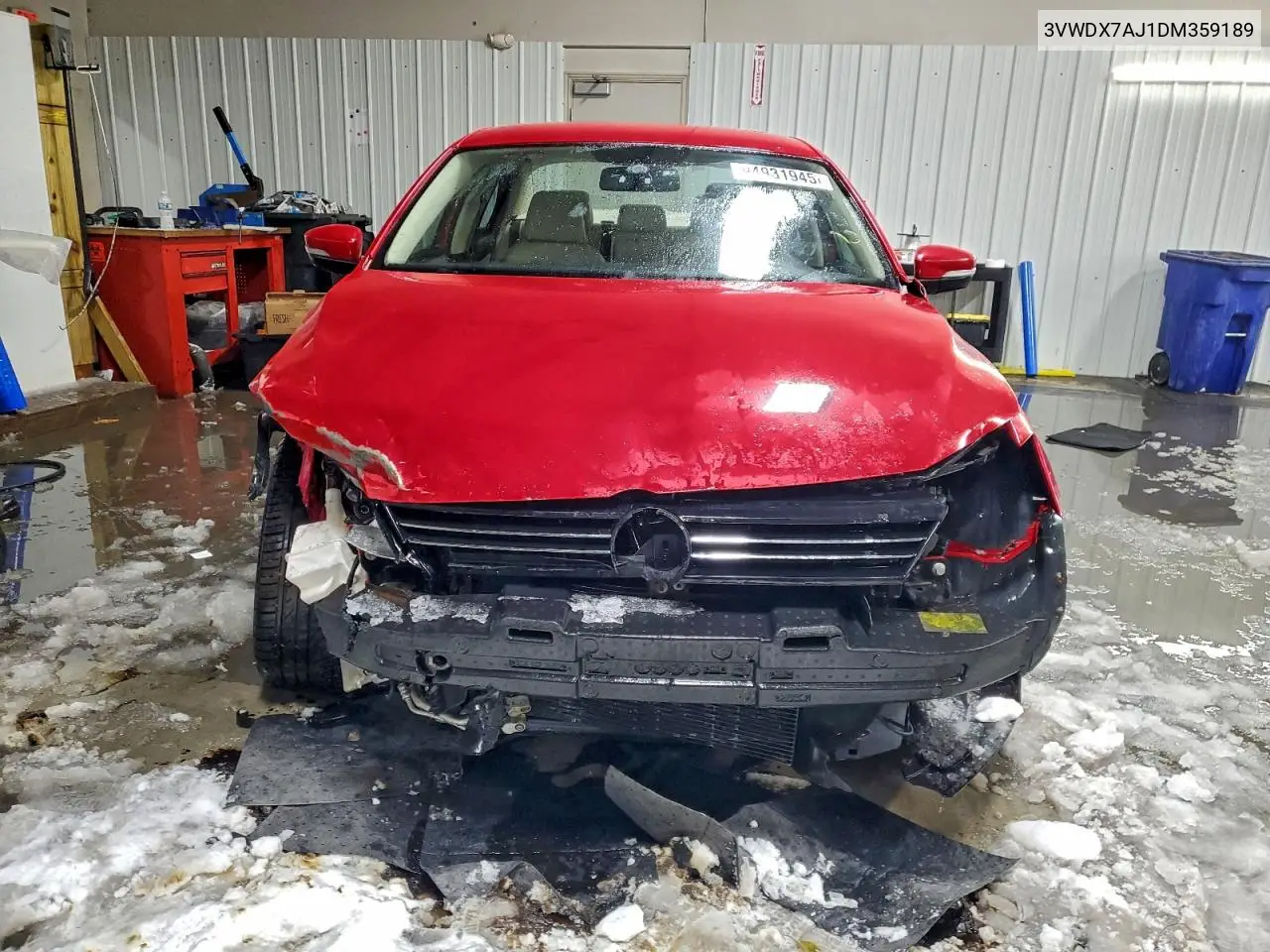 3VWDX7AJ1DM359189 2013 Volkswagen Jetta Se