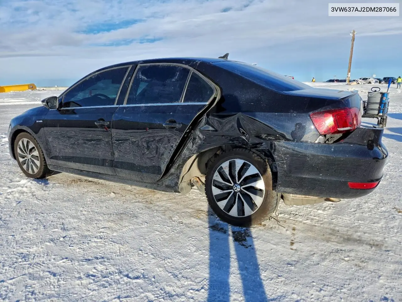 3VW637AJ2DM287066 2013 Volkswagen Jetta Hybrid