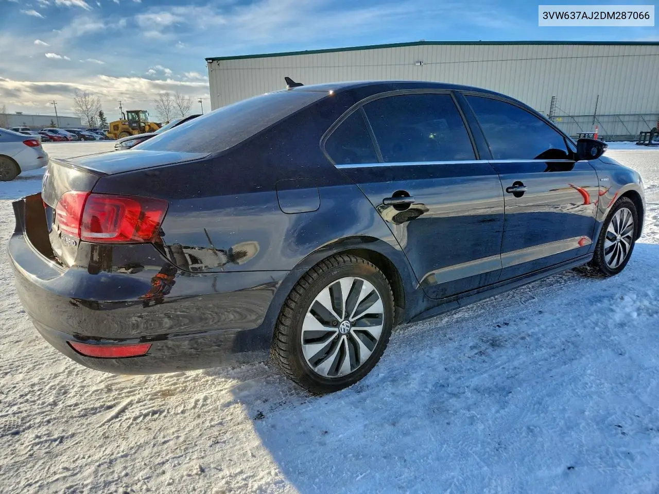3VW637AJ2DM287066 2013 Volkswagen Jetta Hybrid