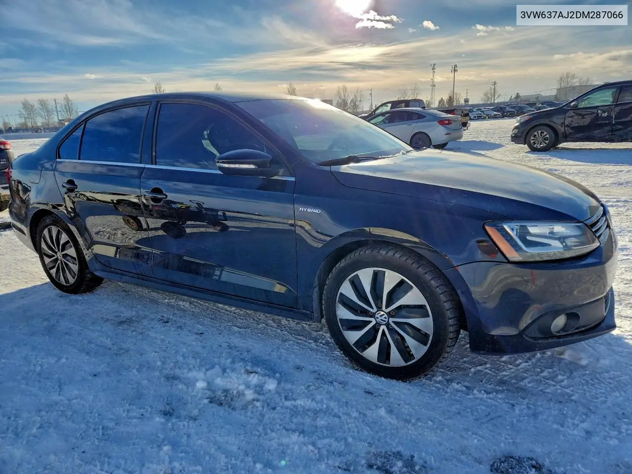 3VW637AJ2DM287066 2013 Volkswagen Jetta Hybrid