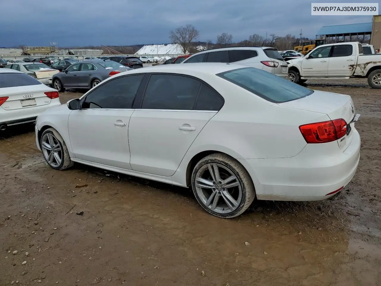3VWDP7AJ3DM375930 2013 Volkswagen Jetta Se